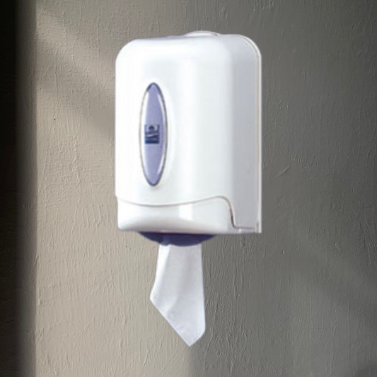 Dispenser til miniruller, hvid plast 1 stk.